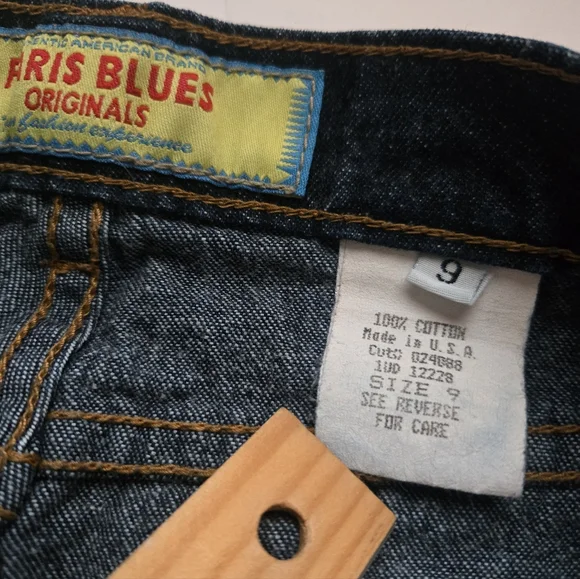 Paris Blues Classic Blue Flared Women Jeans.Size 9 (30) - Picture 5 of 14
